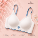 priyoshee comfort fit wireless bra