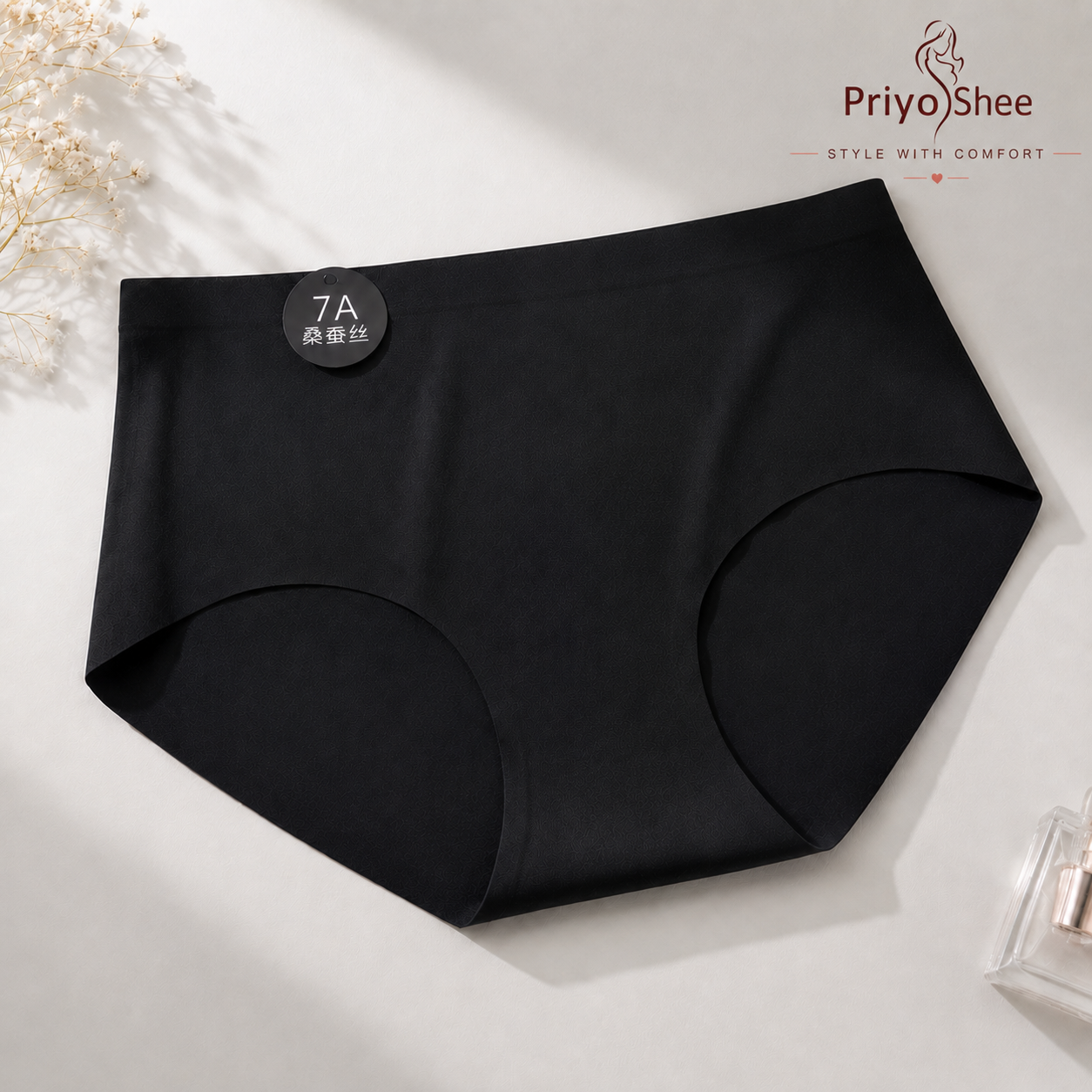 priyoshee seamless high waist panty soft & comfortable