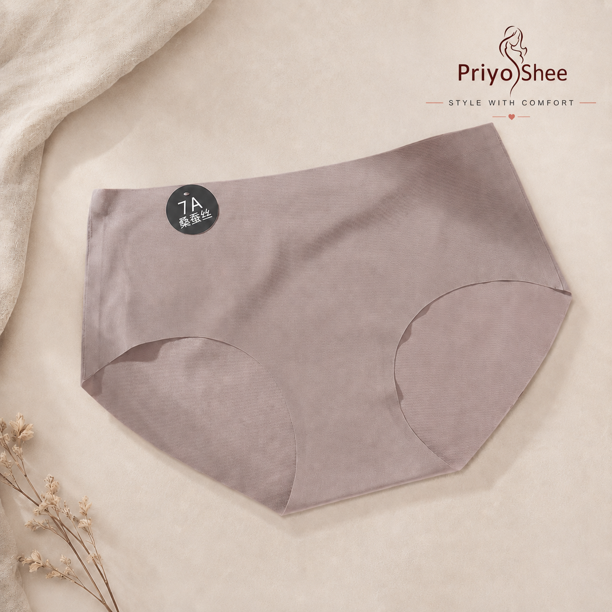 priyoshee seamless high waist panty soft & comfortable