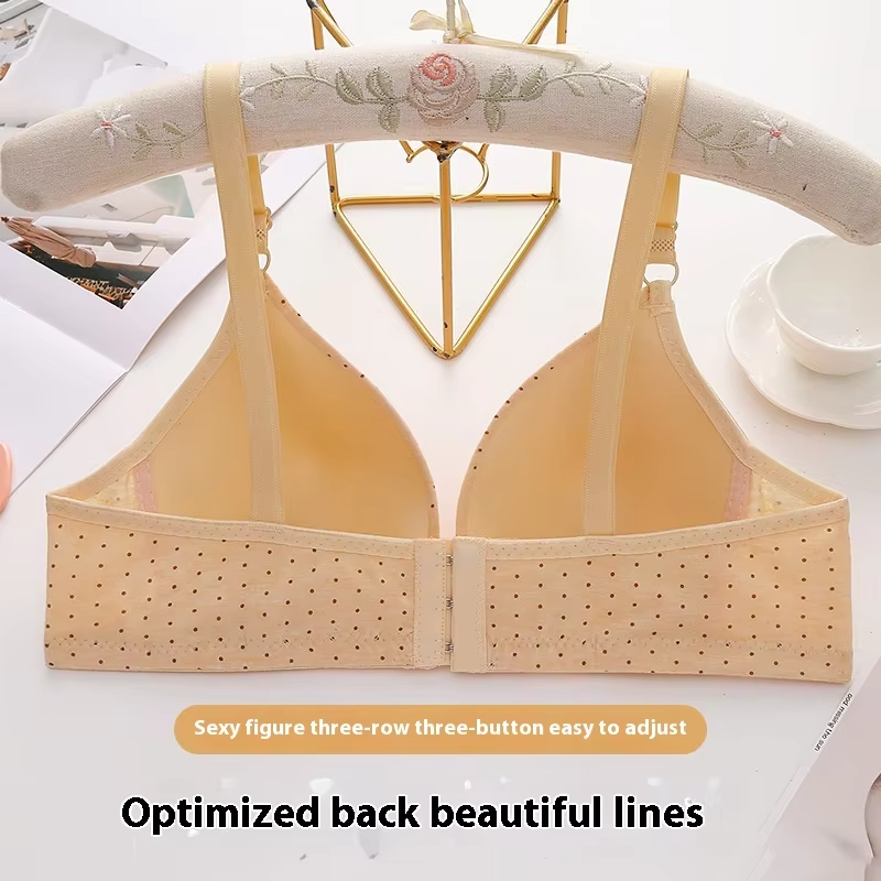 priyoshee front open soft support nursing bra