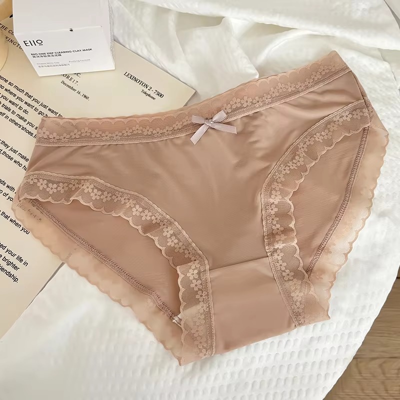 priyoshee soft lace seamless ladies panty
